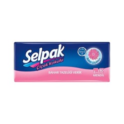 SELPAK CEP MENDİL 10 LU ÇİÇEK