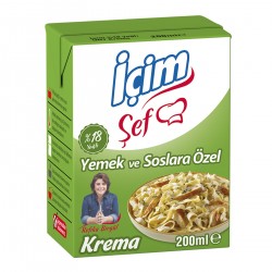İÇİM KREMA ŞEF 200 GR.Y.Y.