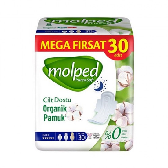 MOLPED PURE&SOFT MEGA PKT GECE 30 LU MOLPED PURE&SOFT MEGA PKT GECE 30 LU