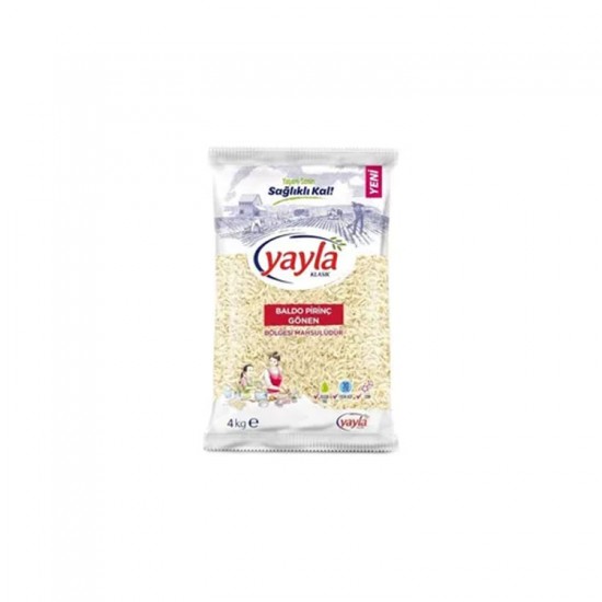 YAYLA GÖNEN BALDO PİRİNÇ 4000 GR.