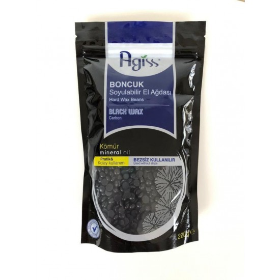 AGİSS AĞDA BONCUK 220GR CARBON (ŞİŞE)