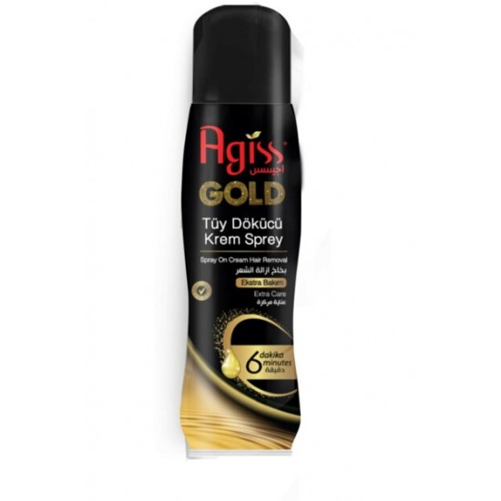 AGİSS TÜY DÖK.KREM SPREY GOLD EXT.175 ML