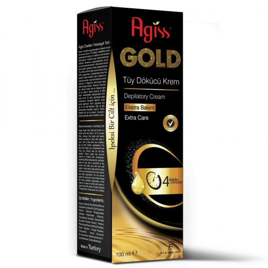 AGİSS TÜY DÖKÜCÜ KREM 100 ML GOLD