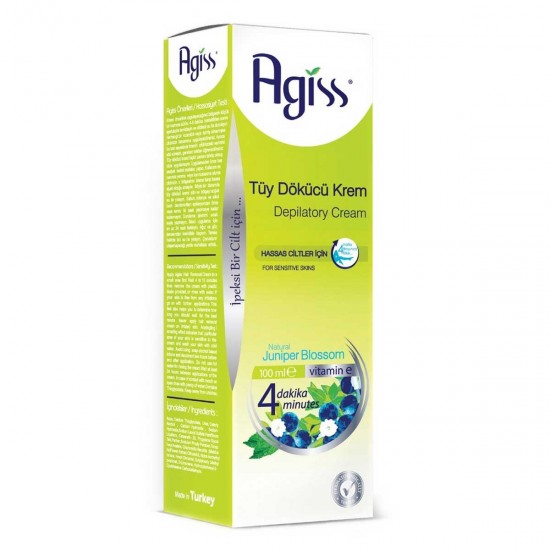 AGİSS TÜY DÖKÜCÜ KREM 100 ML HASSAS CİLTLER
