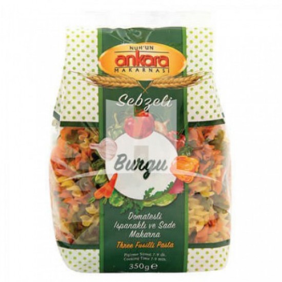 ANKARA MAKARNA SEBZ. 350 GR BURGU ANKARA MAKARNA SEBZ. 350 GR BURGU