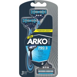 ARKO TRAŞ BIÇAĞI T3 BLİSTER 3`LÜ