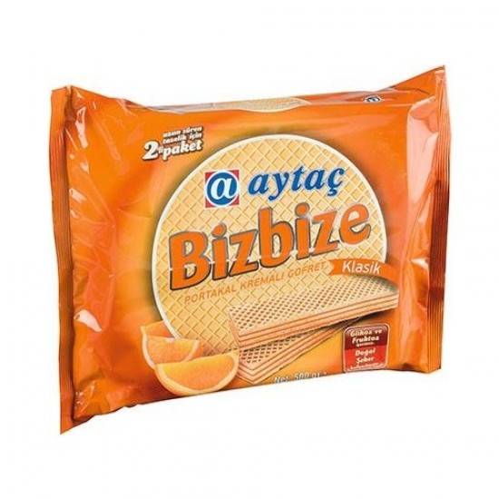 AYTAÇ GOFRET 600 GR PORTAKALLI