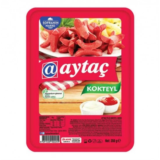 AYTAÇ PİLİÇ KOKTEYL SOSİS 240 GR. AYTAÇ PİLİÇ KOKTEYL SOSİS 240 GR.