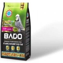 BADO MUHABBET KUŞU YEMİ VİTAMİNLİ 400 GR.