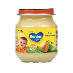 BEBELAC 125 GR.ELMA ARMUT PÜRESİ