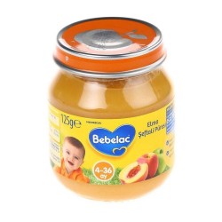BEBELAC 125 GR.ŞEFTALİ ELMA PÜRESİ