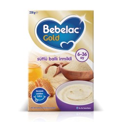 BEBELAC 250 GR.SÜTLÜ BALLI İRMİKLİ