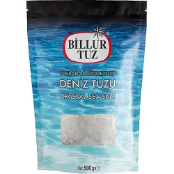 BİLLUR TUZ 500 GR SOFRADA ÖĞÜTME DENİZ TUZU