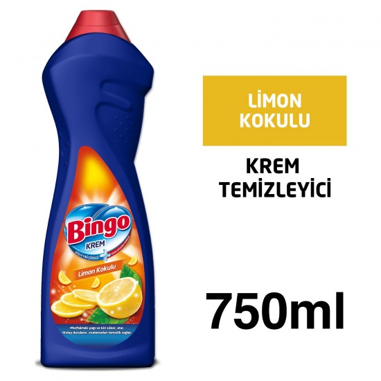 BİNGO KREM 750 ML LİMONLU