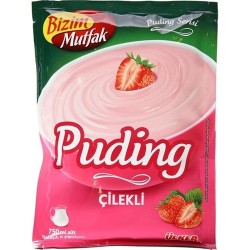 BİZİM MUTFAK PUDİNG 120 GR ÇİLEKLİ