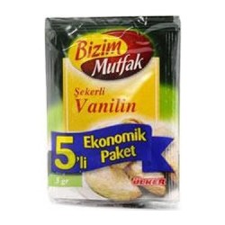 BİZİM MUTFAK VANİLİN 5 Lİ
