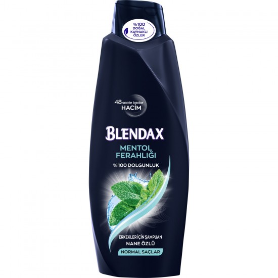 BLENDAX ŞMP 500 ML MENTOL ERKEK BLENDAX ŞMP 500 ML MENTOL ERKEK