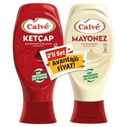 CALVE KETÇAP+MAYONEZ 1150 GR ACILI.