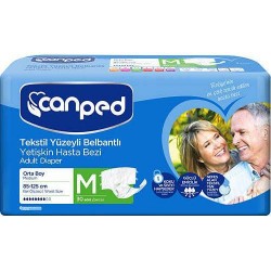CANPED POLİTENLİ S.EKO ORTA (BEYAZ) 30 LU