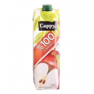 CAPPY MEYVE SUYU 1000 ML % 100 ELMA