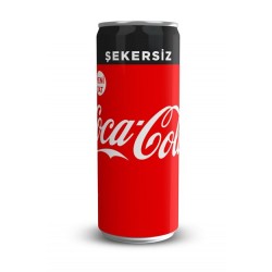 COCA COLA 250 ML.ŞEKERSİZ TNK KUTU