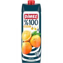 DİMES %100 1000 ML PORTAKAL SUYU DİMES %100 1000 ML PORTAKAL SUYU