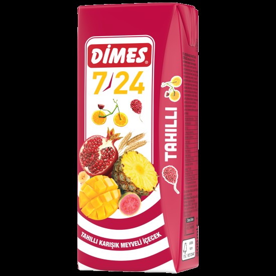 DİMES MEYVE SUYU 200 ML 7/24 TAHILLI DİMES MEYVE SUYU 200 ML 7/24 TAHILLI