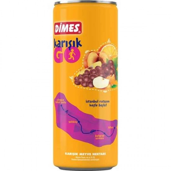 DİMES MEYVE SUYU 250 ML TNK KARIŞIK