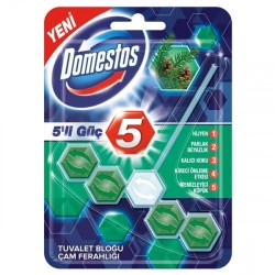 DOMESTOS WC BLOK 5 Lİ GÜÇ ÇAM FERAHLIĞI
