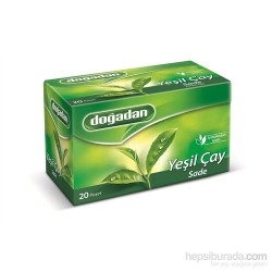 DOĞADAN BÇ YEŞİL ÇAY 20 Lİ POŞET ÇAY