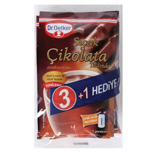DR OETKER SICAK ÇİKOLATA 4`LÜ