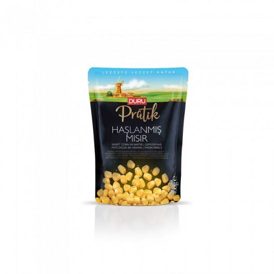 DURU PRATİK HAŞLANMIŞ MISIR 400 GR DURU PRATİK HAŞLANMIŞ MISIR 400 GR