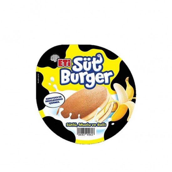 ETİ SÜT BURGER 35 GR MUZLU.