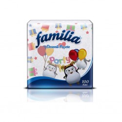 FAMİLİA PEÇETE 100 LÜ DESENLİ