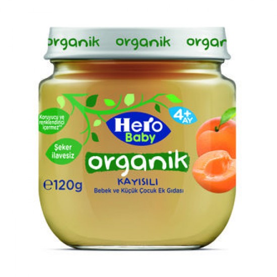 HERO BABY 120 GR ORGANİK KAYISILI HERO BABY 120 GR ORGANİK KAYISILI