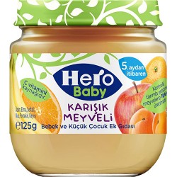HERO BABY 125 GR KARIŞIK MEYVELİ