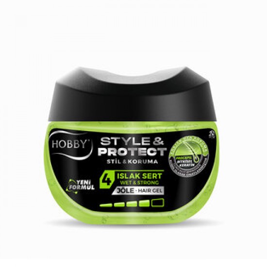 HOBBY SAÇ JÖLESİ 400ML ISLAK SERT