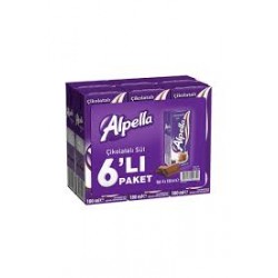 İÇİM SÜT ALPİMİLK 6*180 ML ÇİKOLATA AROMALI