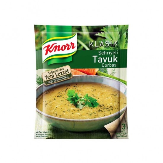 KNORR ÇORBA 51 GR ŞEHRİYELİ TAVUK KNORR ÇORBA 51 GR ŞEHRİYELİ TAVUK