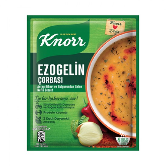 KNORR ÇORBA 74 GR EZOGELİN KNORR ÇORBA 74 GR EZOGELİN