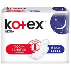 KOTEX ULTRA SINGLE 6 LI GECE