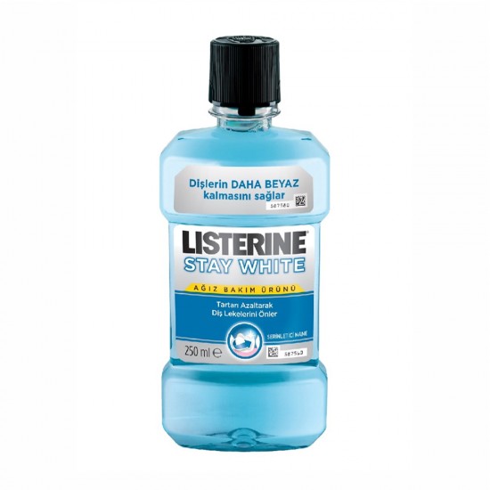 LİSTERİNE AĞIZ BAKIM 250 ML STAY WHITE LİSTERİNE AĞIZ BAKIM 250 ML STAY WHITE