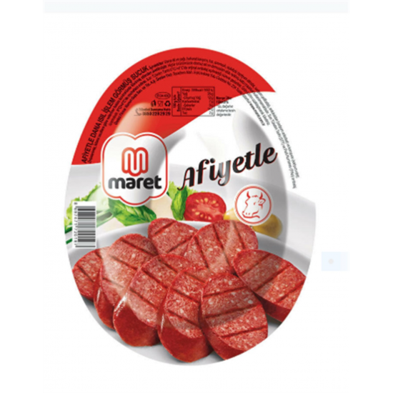MARET SUCUK AFİYETLE 200 GR MARET SUCUK AFİYETLE 200 GR