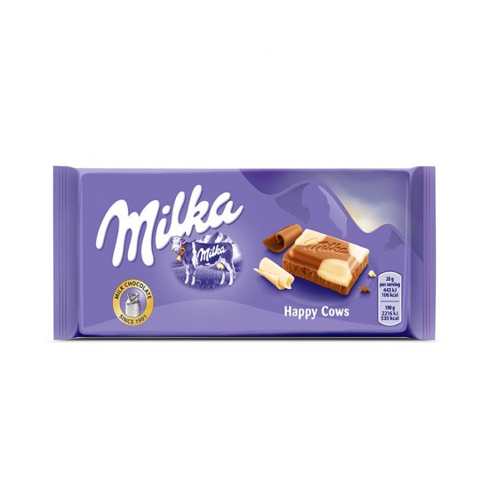 MİLKA TABLET 100 GR HAPPY COWS MİLKA TABLET 100 GR HAPPY COWS