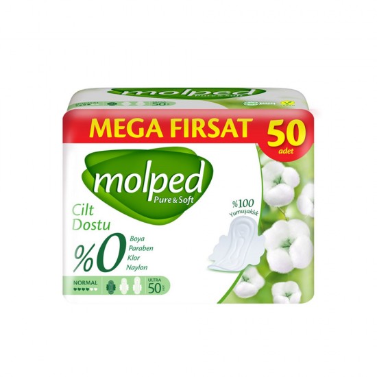 MOLPED PURE&SOFT MEGA PKT NORMAL 46 LI MOLPED PURE&SOFT MEGA PKT NORMAL 46 LI