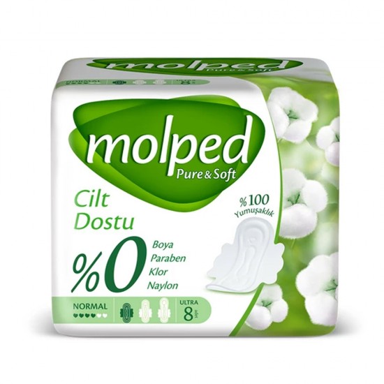 MOLPED PURE&SOFT TEKLİ NORMAL 8 Lİ MOLPED PURE&SOFT TEKLİ NORMAL 8 Lİ