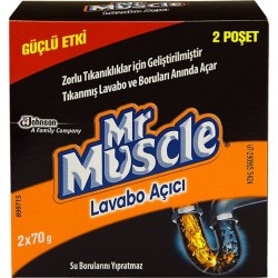 MR.MUSCLE GRANÜL LAVABO AÇICI 2*50 GR