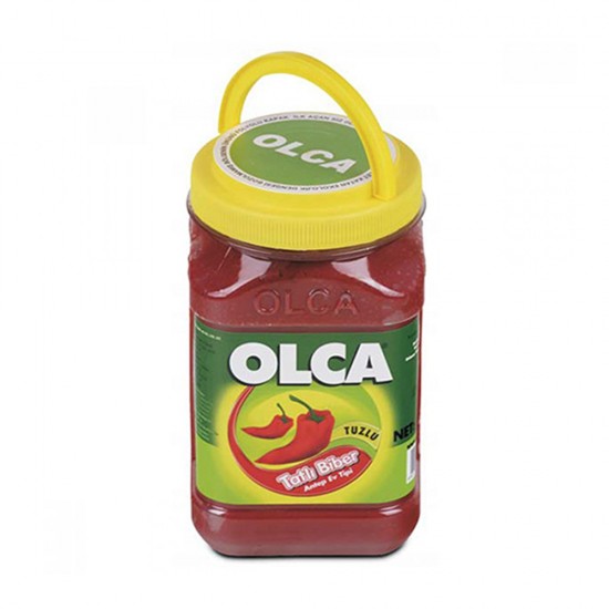 OLCA BİBER SALÇASI 1550 GR TATLI CAM PET