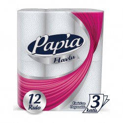PAPİA KAĞIT HAVLU 12 Lİ