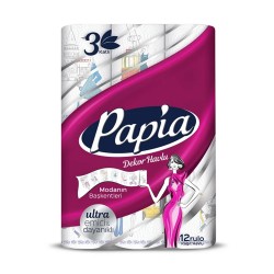 PAPİA KAĞIT HAVLU 12 Lİ DECOR